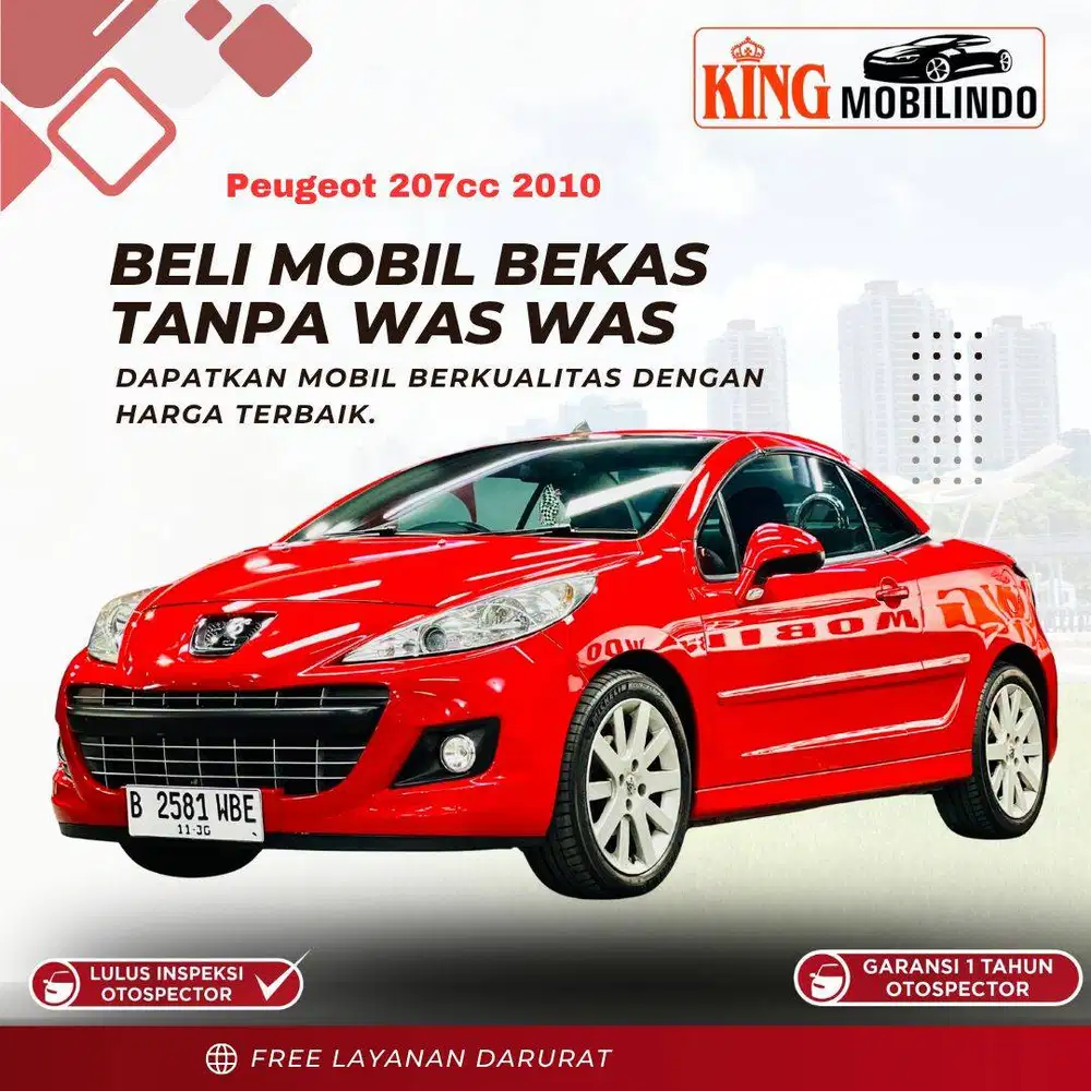 ( km 30rb ) Peugeot 207CC 1.6 Matic 2010