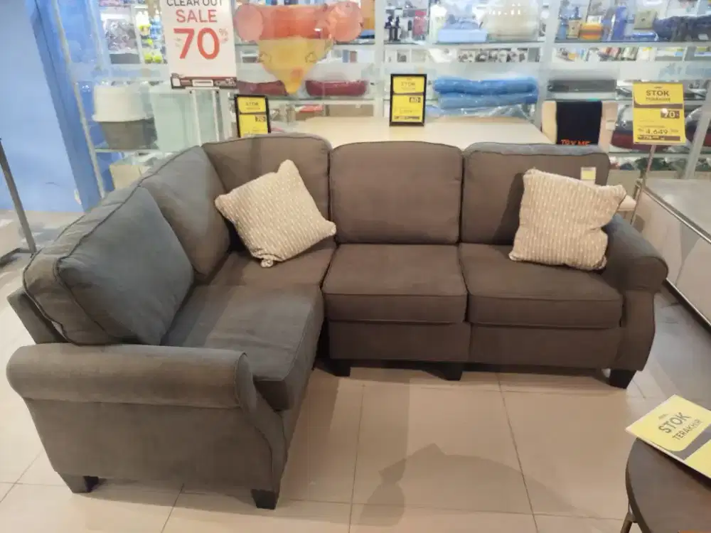 Ashley Sofa L Alessio II / 3 Seater