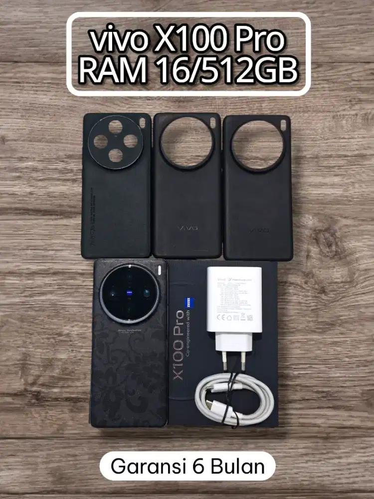 vivo X100 Pro RAM 16/512GB Garansi 6 Bulan