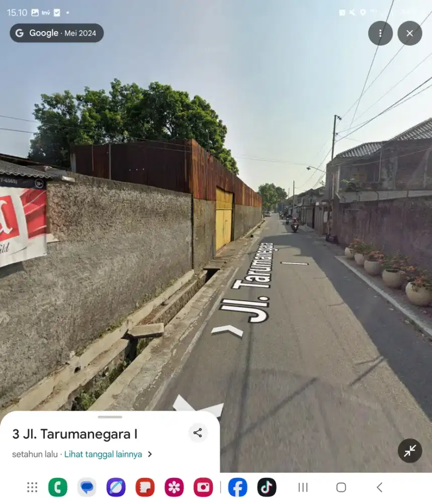 Jual Rumah Persil sangat Luas