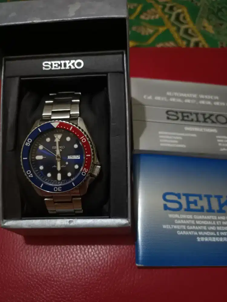 Preloved jam tangan seiko pria