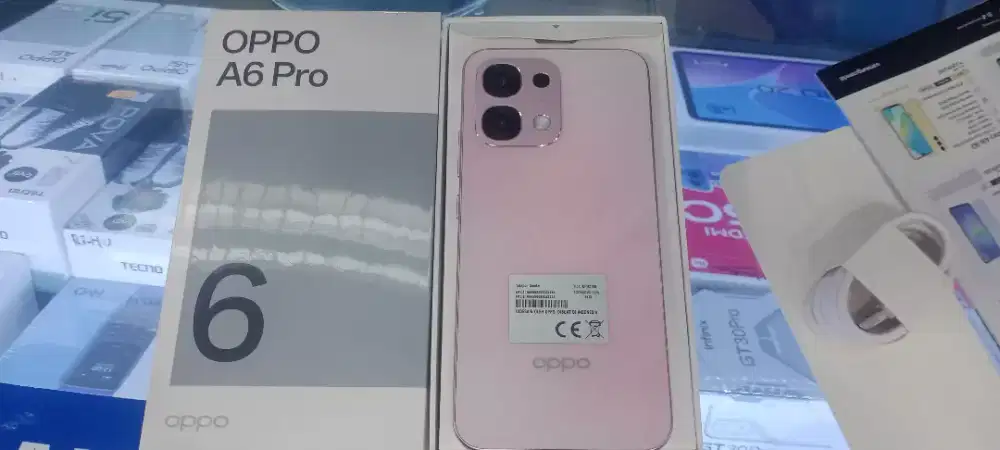 Oppo A6pro 8/128 New warna Pink,Navy
