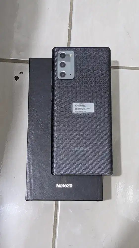 Dijual Samsung Galaxy Note 20 12 256 SEIN 98% bukan seri yang Ultra