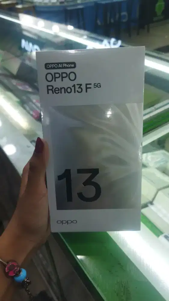 OPPO RENO 13 F 12/256 GB, BISA DICICIL PAKAI SPAYLATER