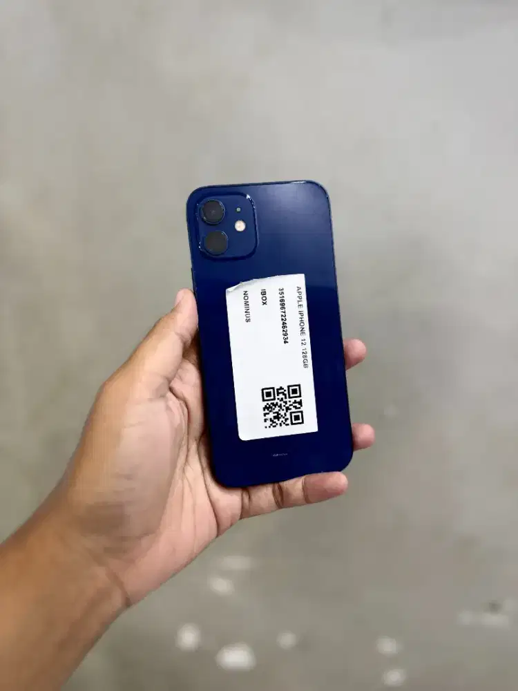 IPHONE 12 128 SECOND IBOX FULLSET NORMAL