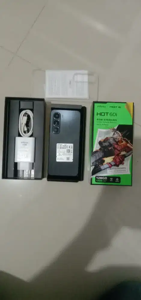 INFINIX HOT 60i RAM 6/128 (PEMAKAIAN 10 HARI)