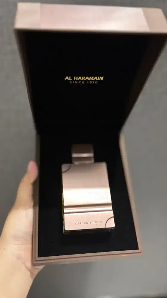 DIJUAL PARFUM AL HARAMAIN AMBER OUD VARIAN TOBACCO BISA NEGO
