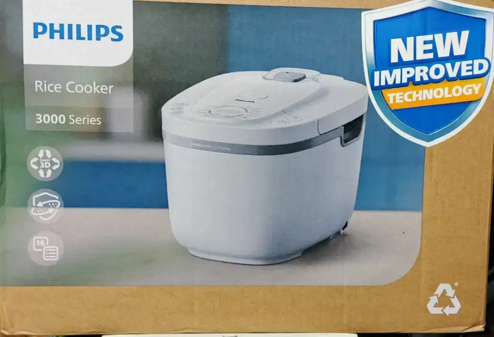 Phillips rice cooker 3000 series hd4716 putih
