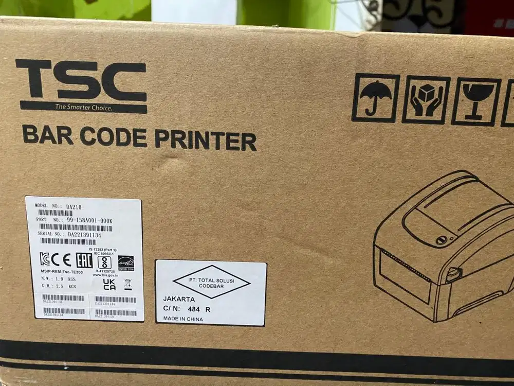 Printer thermal tsc da210