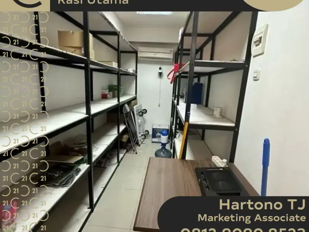 DIJUAL KIOS DI PLAZA KENARI MAS SENEN JAKARTA PUSAT