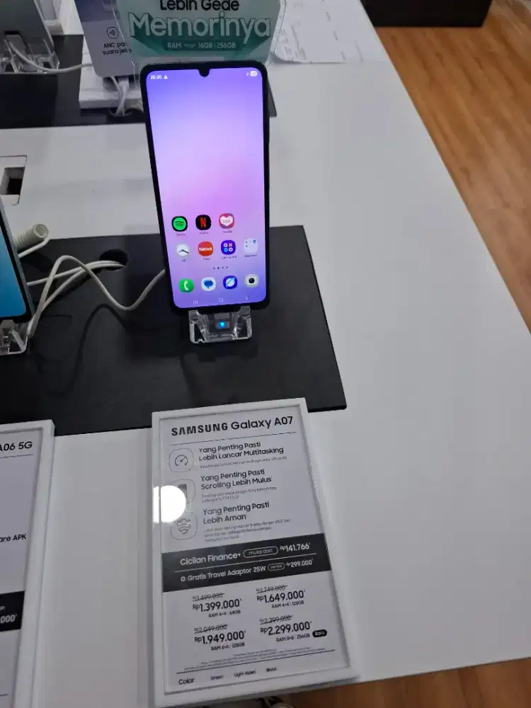 Samsung galaxy A07 series