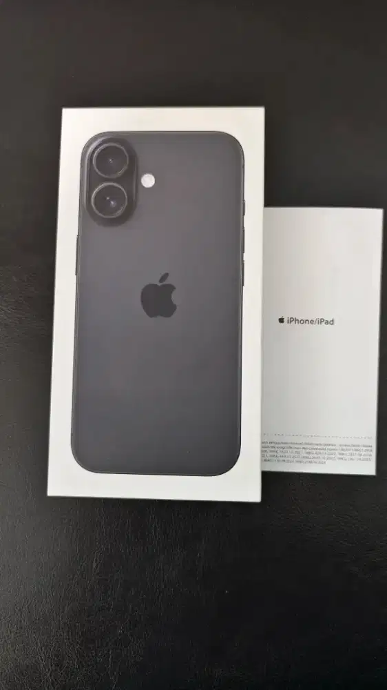 Iphone 16 128gb ibox NEW resmi black