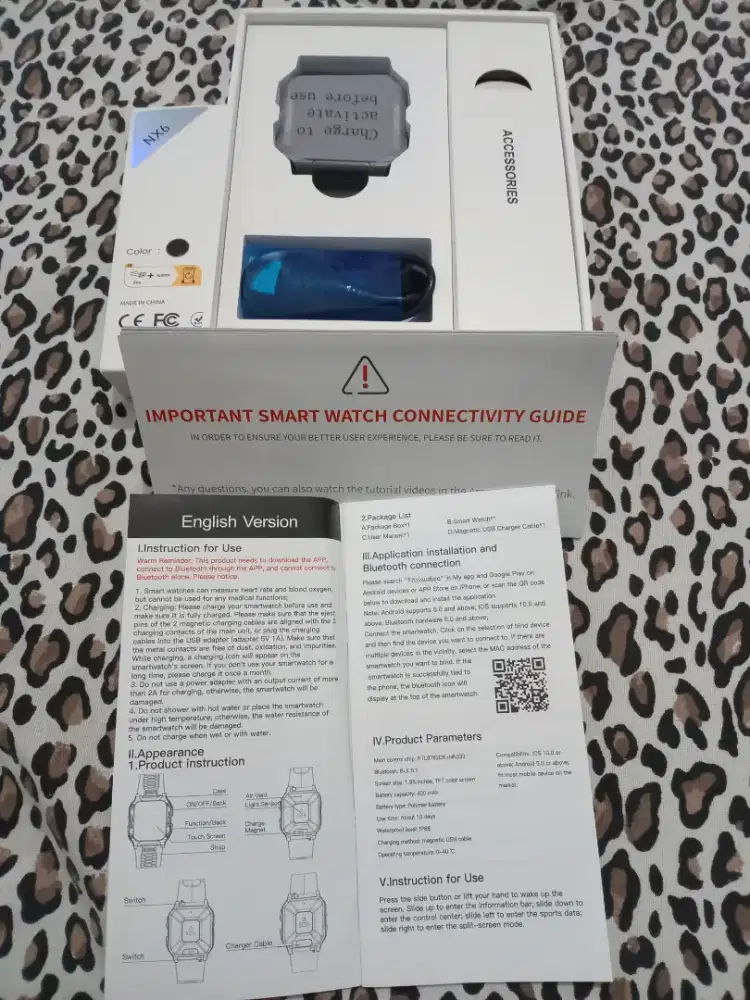 Smartwatch NX6 HT Baru