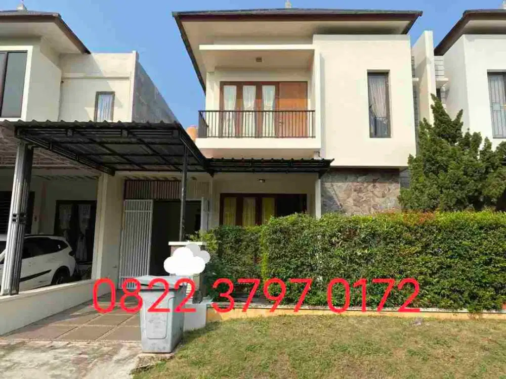 Disewakan Rumah Cantik di Cluster Heliconia Harapan Indah Bekasi