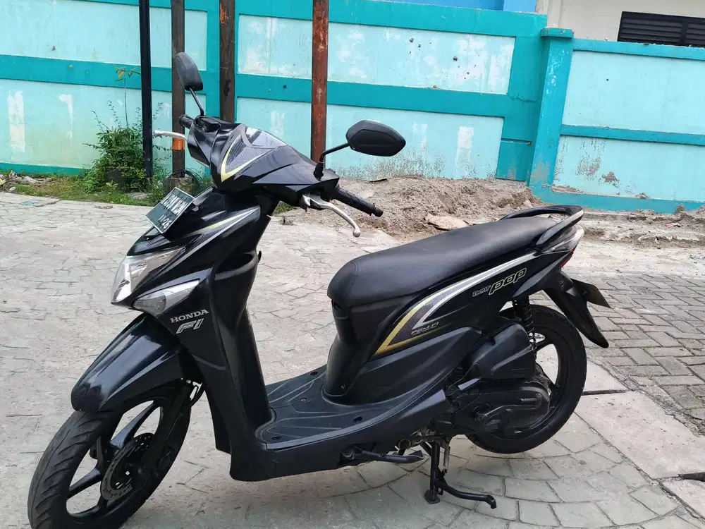 Honda beat pop 2016 stater halus mulus terawat