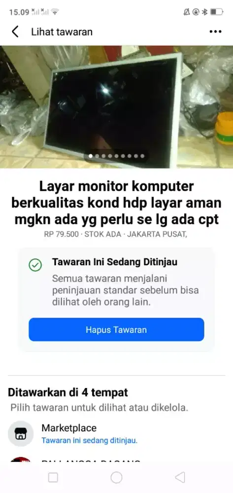 Tv monitor khusus komputer kond hdp mgkn ada yg perlu se lg ada nih