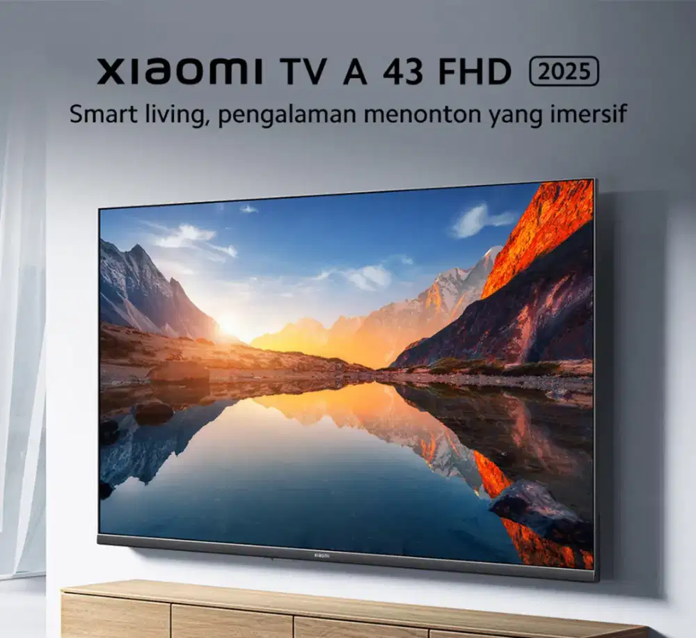 LED XIAOMI GOOGLE TV 43 INCH DIGITAL - L 43 MA (2025) FREE BRACKET