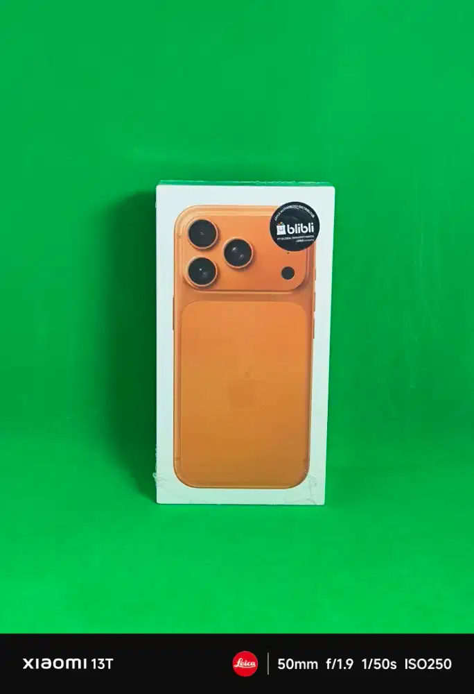 Iphone 17 pro 256gb ibox baru cosmic orange