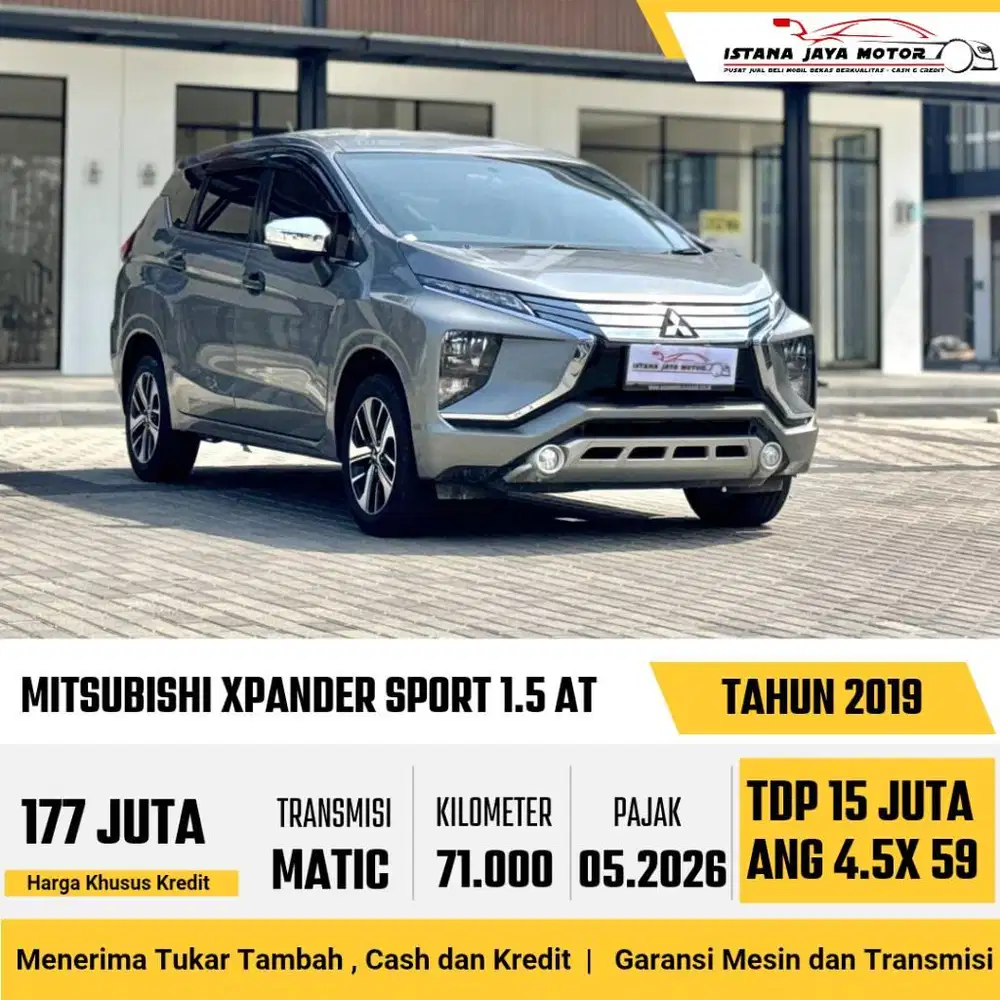 MITSUBISHI XPANDER SPORT 1.5 AT 2019 ABU