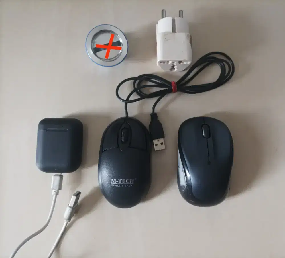 Mouse 2pc Handsfree Stecker