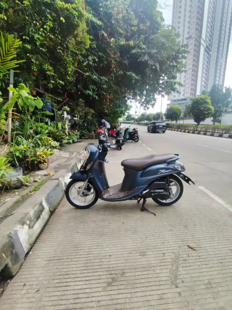 Yamaha Fino 125 Grande Biru 2017