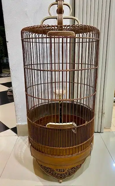 Sangkar Branjangan/Titimplik Ukir tembus, kokoh dan kualitas premium