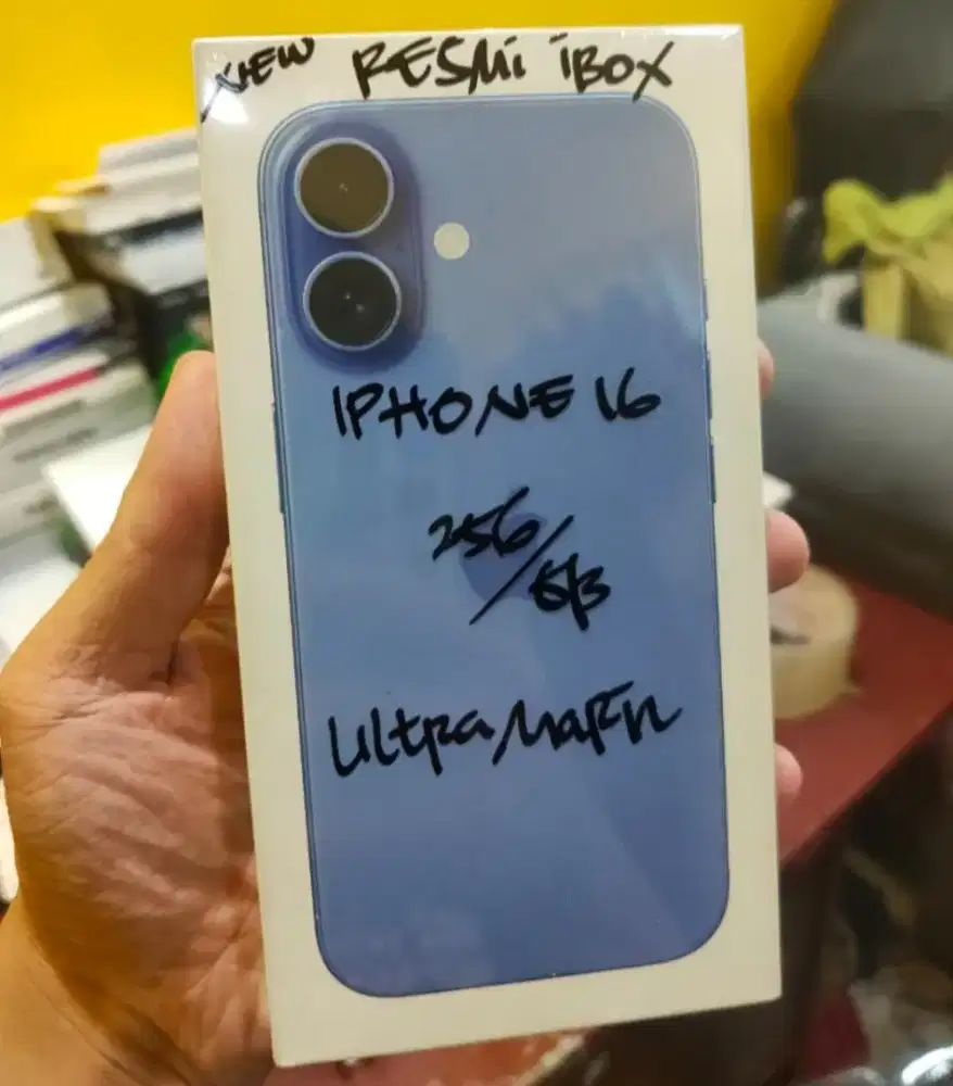 Iphone 16 128GB - 256GB Ultramarine NEW Garansi Resmi Indonesia