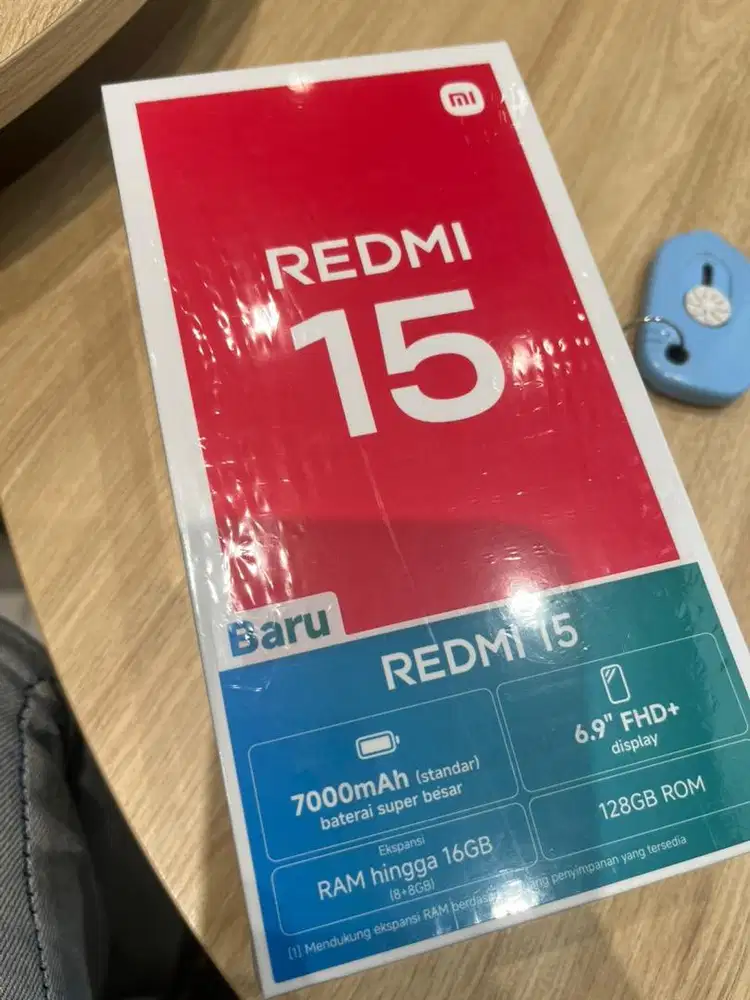 Redmi 15 8/128 new promo termurah
