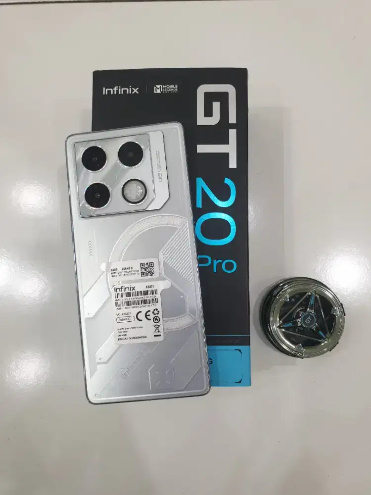 InfinixGt 20pro 5G 8/256 mulus lengkap