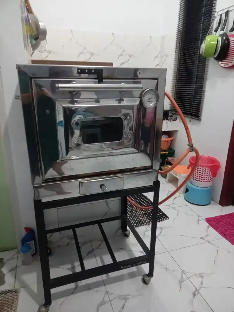 Jual Oven Gas bonus loyang , cooling rak, &pemantik