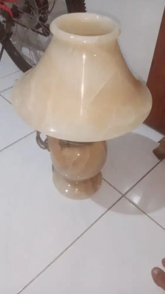 DIJUAL LAMPU BAHAN MARMER