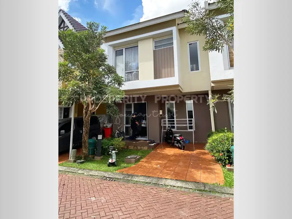 Rumah Siap Huni di Cluster Malibu Village Semi Furnish by Paramount Strategis di Gading Serpong Berbatasan dengan BSD City