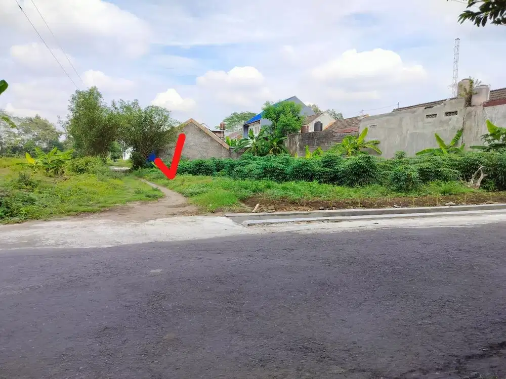 Dijual Tanah Strategis Dekat Kampus Unriyo Perum UPN Maguwoharjo