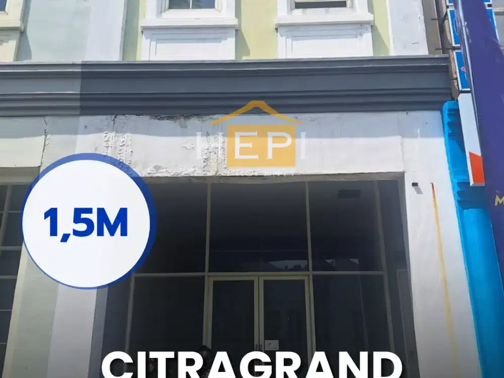 Dijual Ruko di Citragrand Semarang