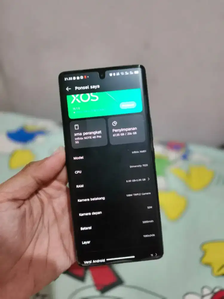 INFINIX NOTE 40 PRO 8/256