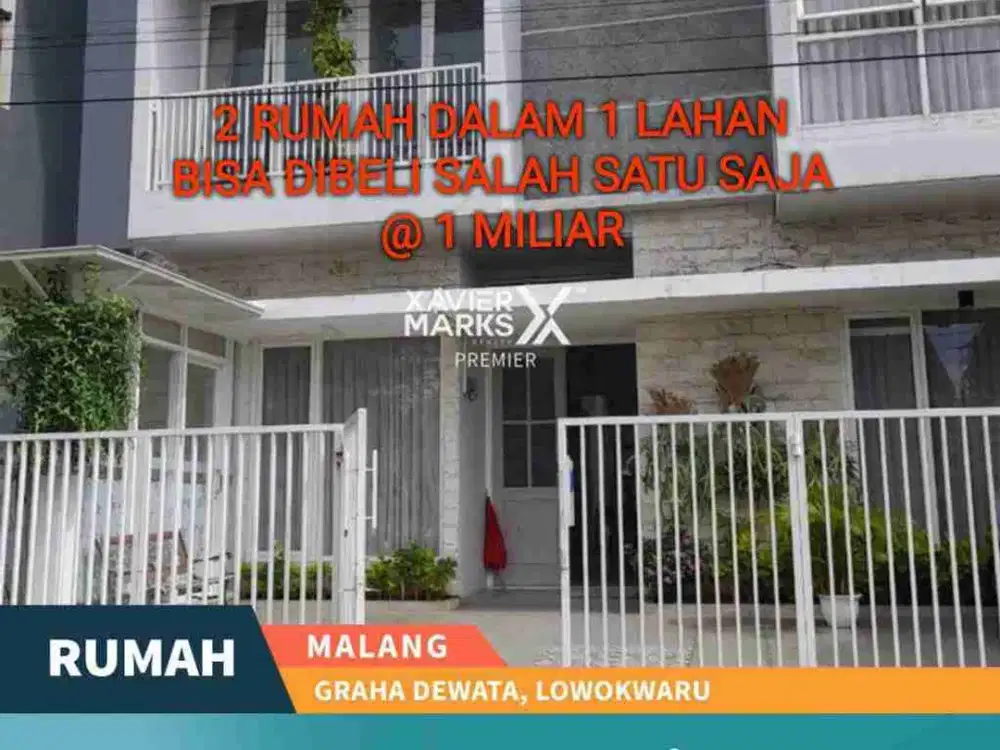 DIJUAL RUMAH AESTHETIC SIAP HUNI DI GRAHA DEWATA, LOWOKWARU MALANG