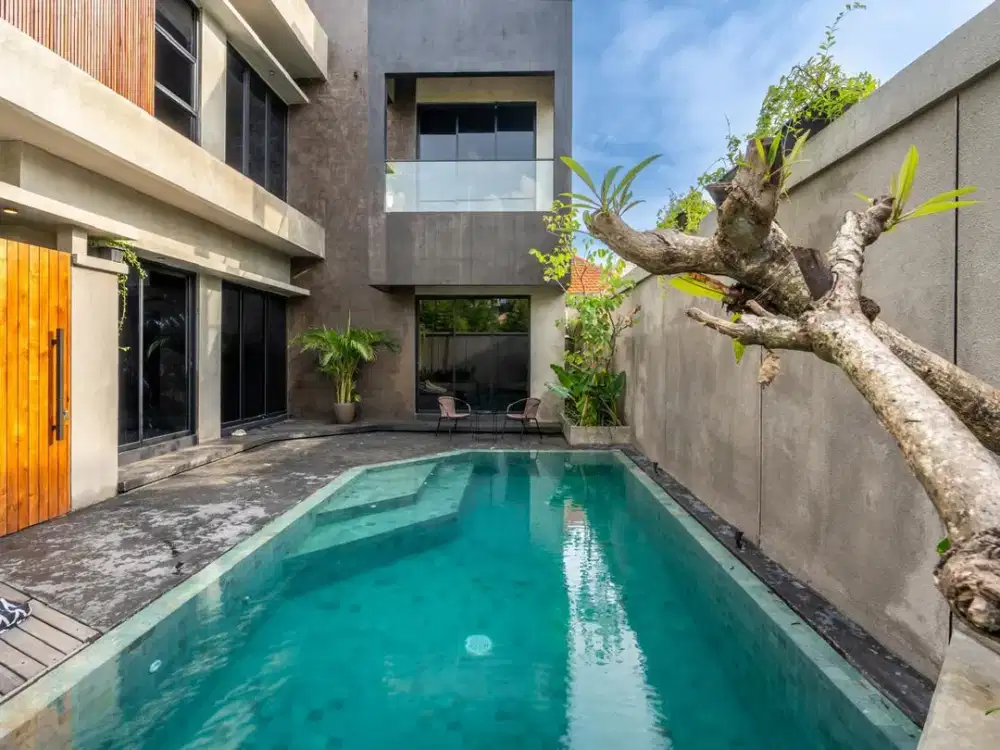Sale Brand New Modern Industrial Villa in Umalas Bumbak Bali