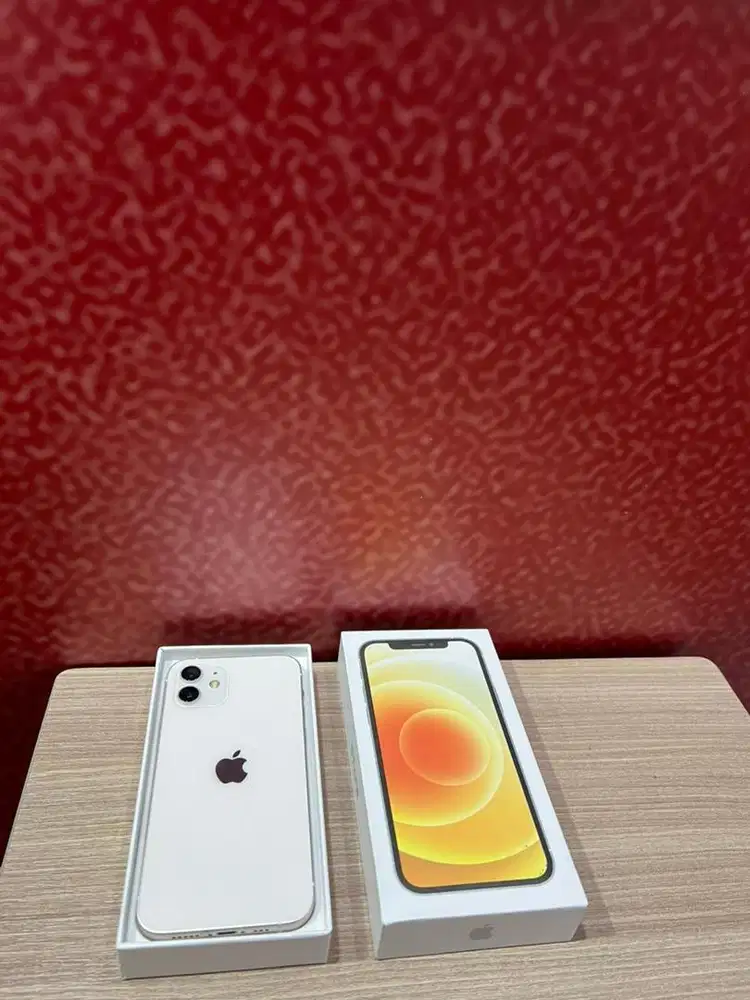 iphone 12 128gb secara alami putih