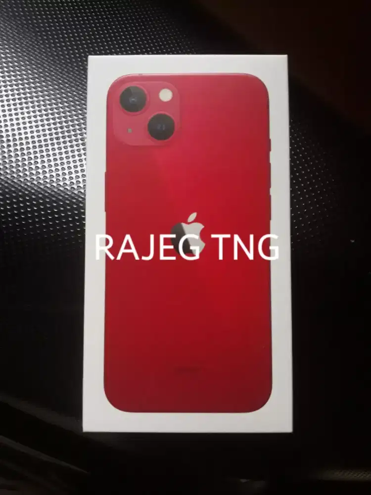 iPhone 13 128GB RED Garansi Resmi
