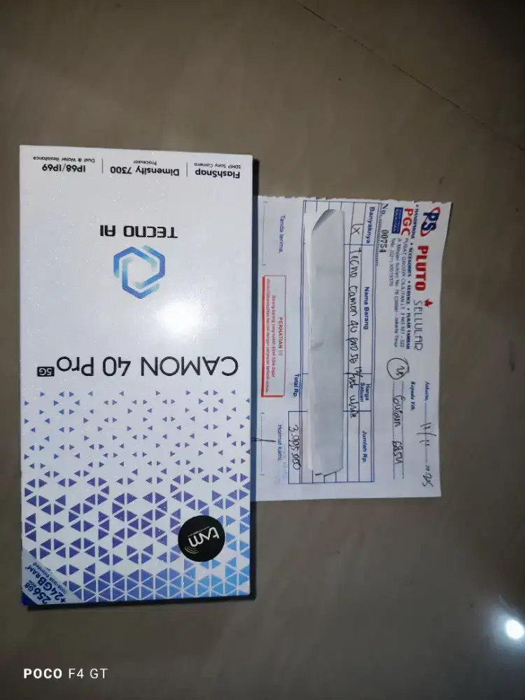 Tecno camon 40 pro 5g RAM 12/256GB