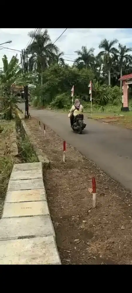 Tanah Darat Nempel Jln Desa Rancabungur