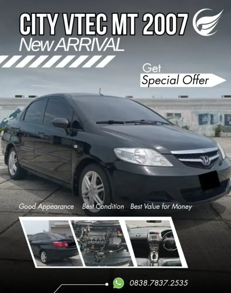 TDP 12 JT Honda City VTEC 1.5 Manual 2007