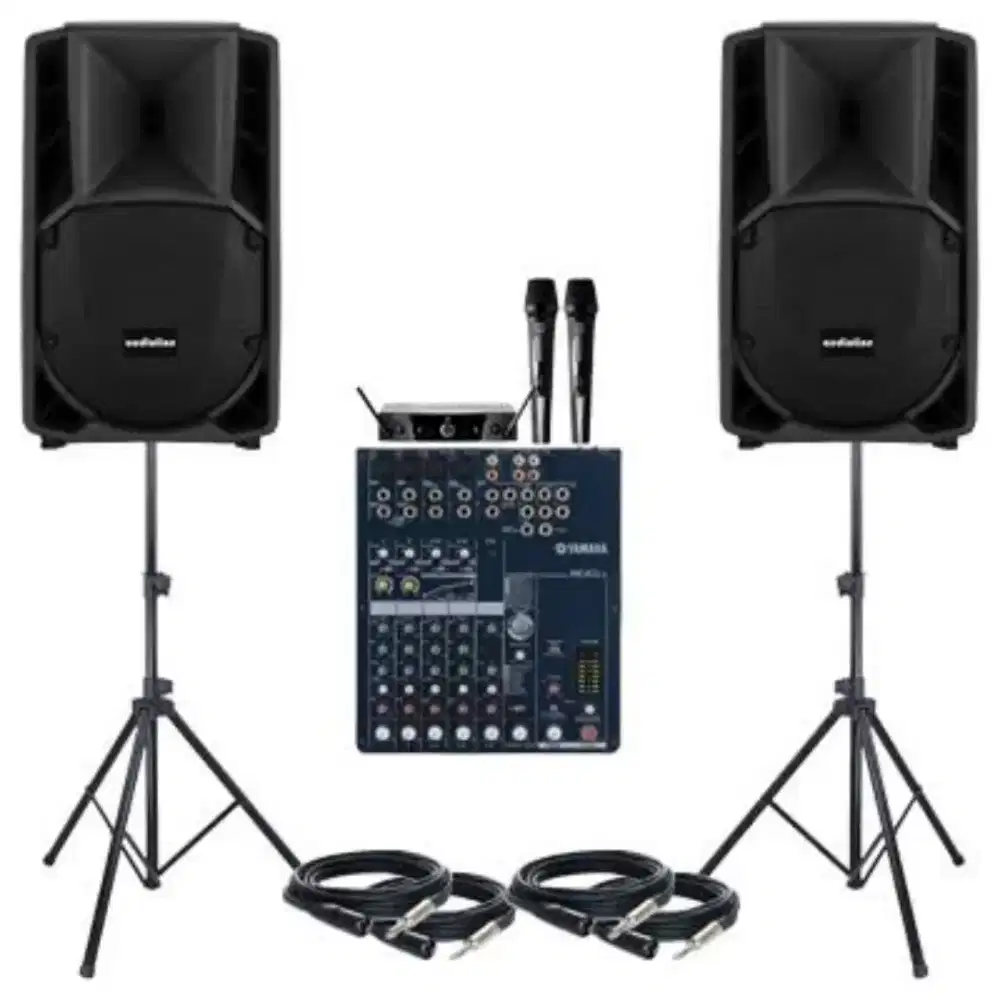 Rental sewa sound system speaker untuk meeting event party seminar