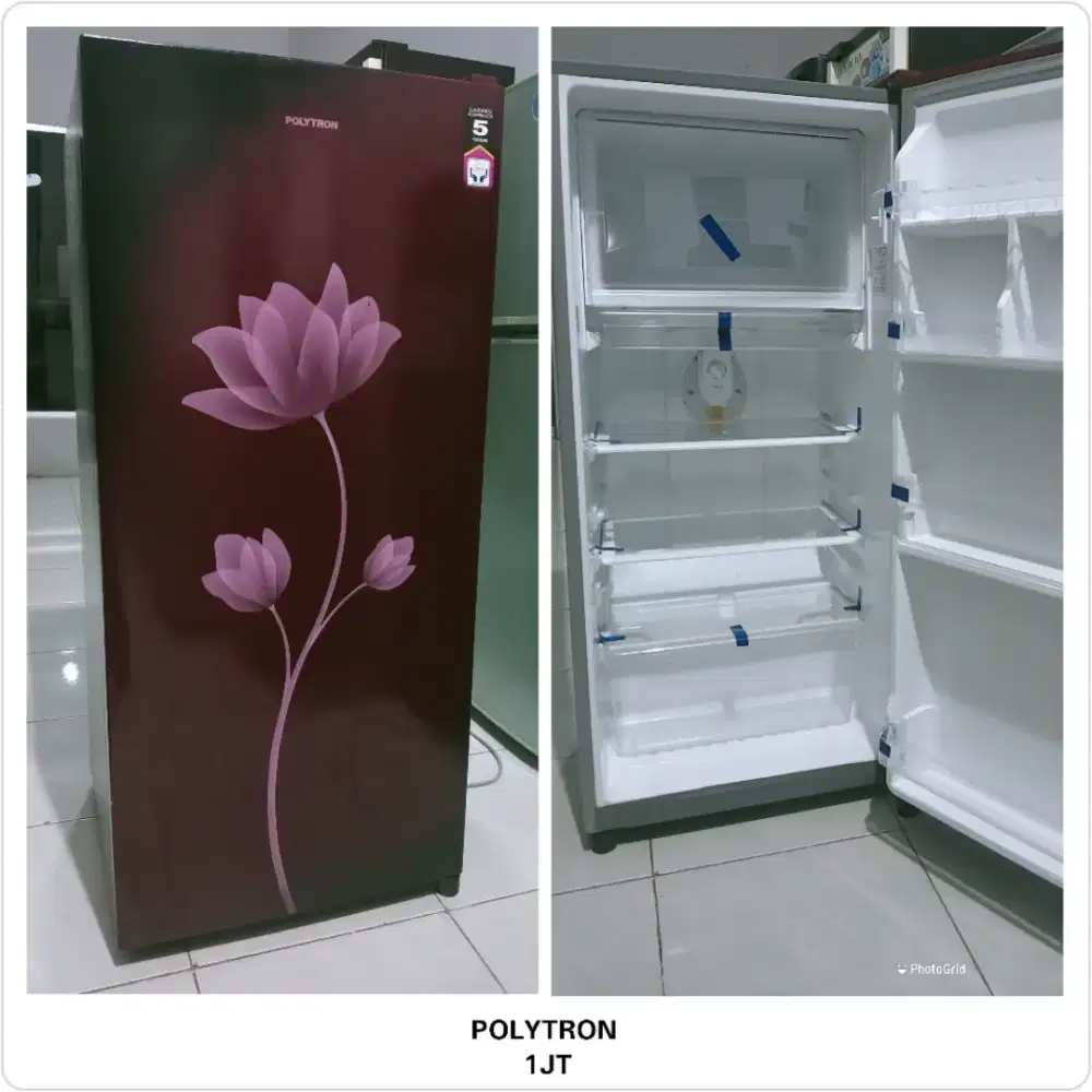KULKAS 1 PINTU POLYTRON