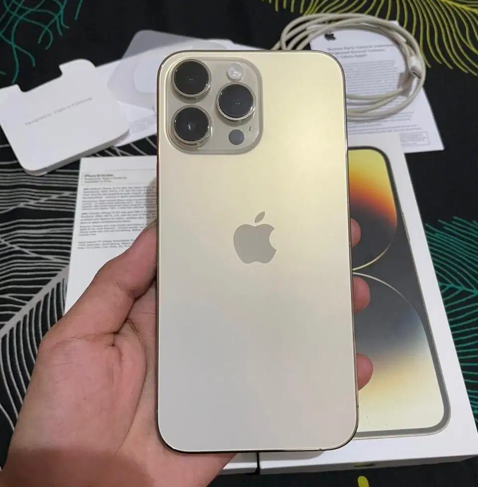 IPHONE 14 PRO MAX 256GB RESMI IBOX FULL ORI