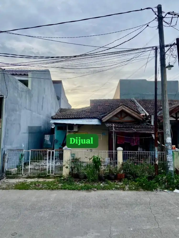 RUMAH MURAH HITUNG TANAH di VILLA INDAH PERMAI, BEKASI