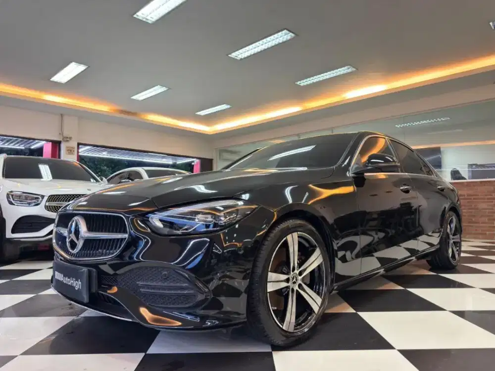 DP10% [Km12.000] C200 Avantgarde 2022 Black Reg 2023 #AUTOHIGH