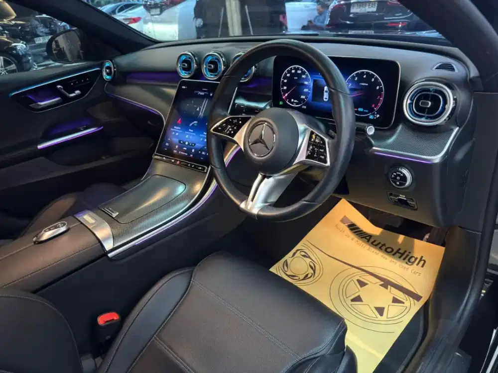 DP10% [Km12.000] C200 Avantgarde 2022 Black Reg 2023 #AUTOHIGH