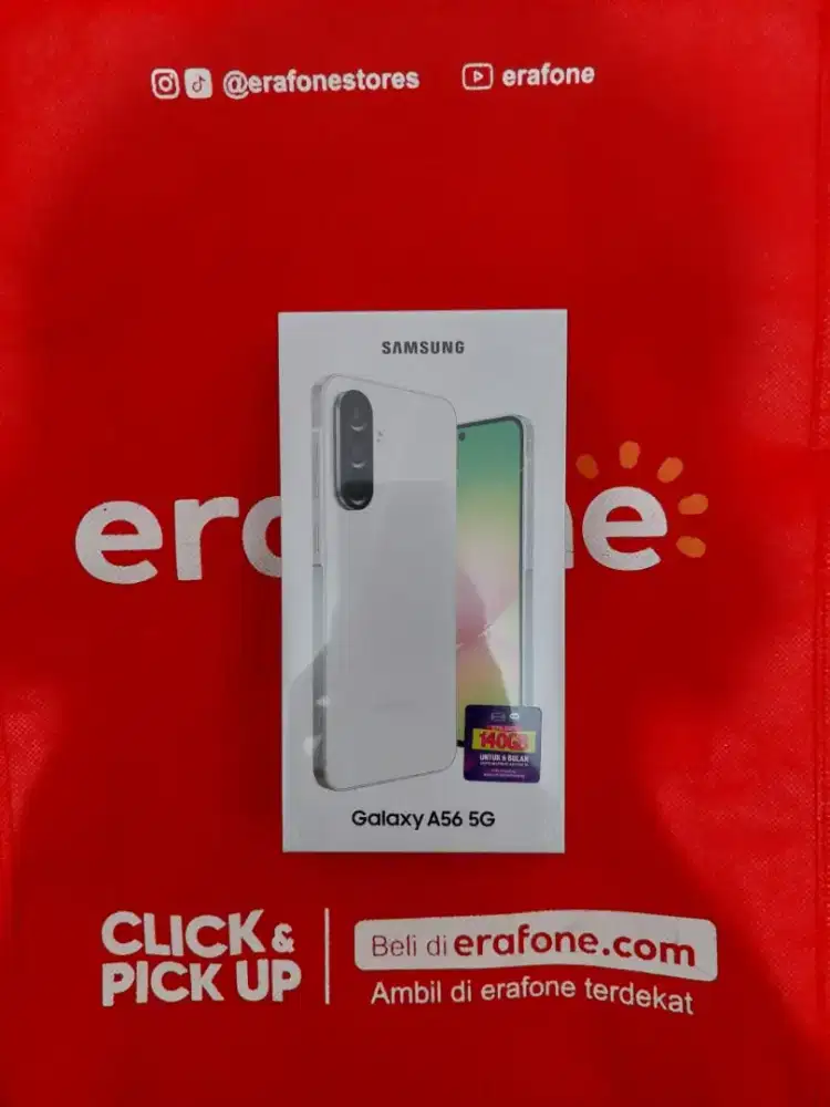 SAMSUNG A56 5G 8/256 NEW SEGEL RESMI