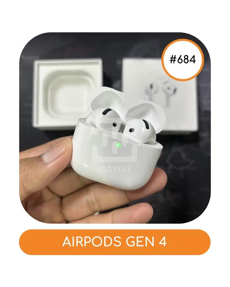 #684 Airpods Gen 4 Garansi 04 March 2026